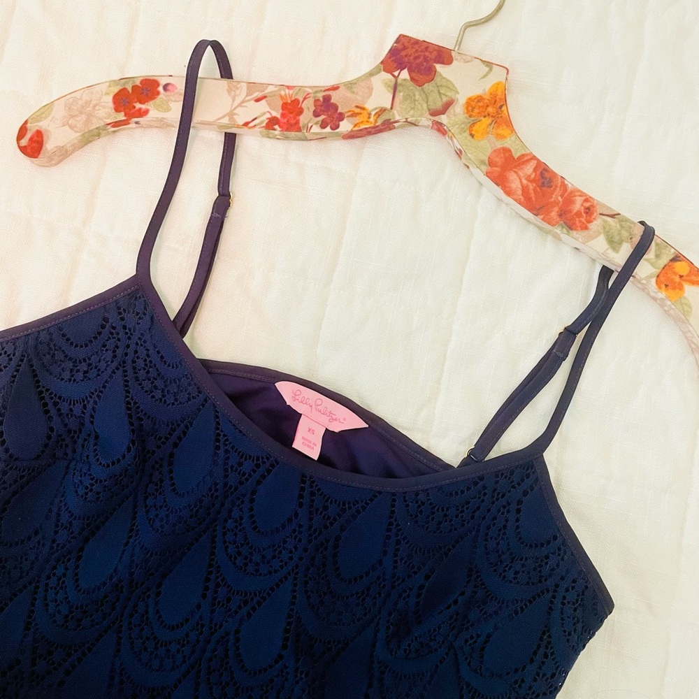 Lilly Pulitzer Never Worn Navy Lace Dress